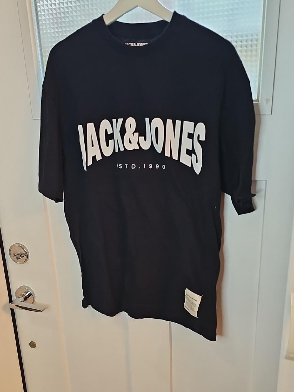 Jack & Jones Black and White Logo Tee